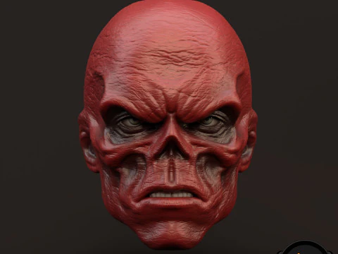 RedSkull Johann Shmidt 3D printable for action figures 3D Print Model