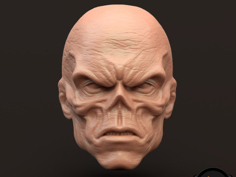 RedSkull Johann Shmidt 3D printable for action figures 3D Print Model