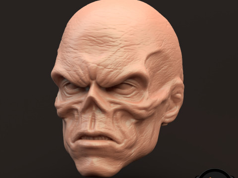 RedSkull Johann Shmidt 3D printable for action figures 3D Print Model