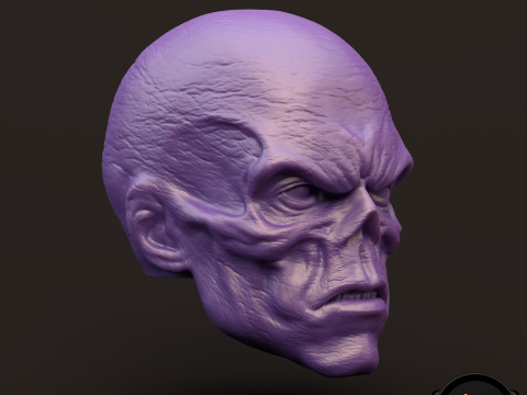 RedSkull Johann Shmidt 3D printable for action figures 3D Print Model