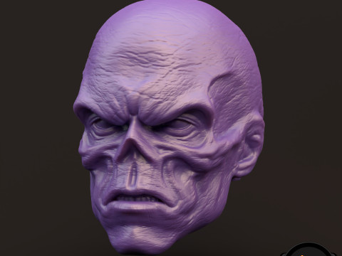RedSkull Johann Shmidt 3D printable for action figures 3D Print Model