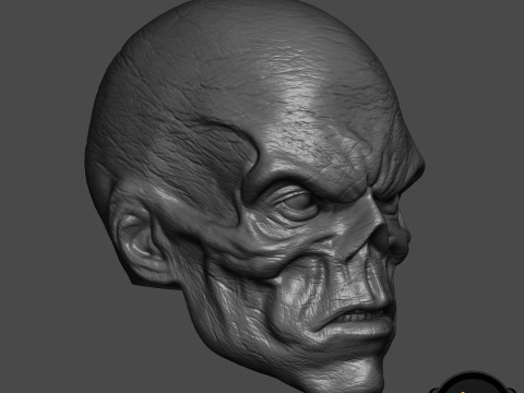 RedSkull Johann Shmidt 3D printable for action figures 3D Print Model