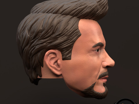 Tony Stark Iron Man 3D printable for action figures 3D 打印模型