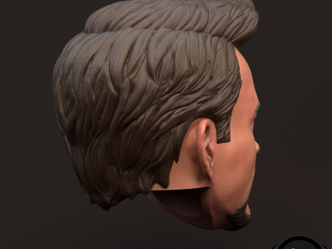 Tony Stark Iron Man 3D printable for action figures 3D 打印模型