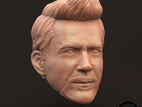 Tony Stark Iron Man 3D printable for action figures 3D 打印模型