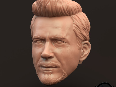 Tony Stark Iron Man 3D printable for action figures 3D 打印模型