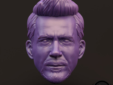 Tony Stark Iron Man 3D printable for action figures 3D 打印模型