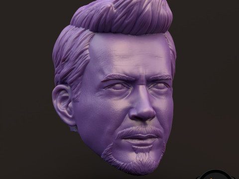 Tony Stark Iron Man 3D printable for action figures 3D 打印模型