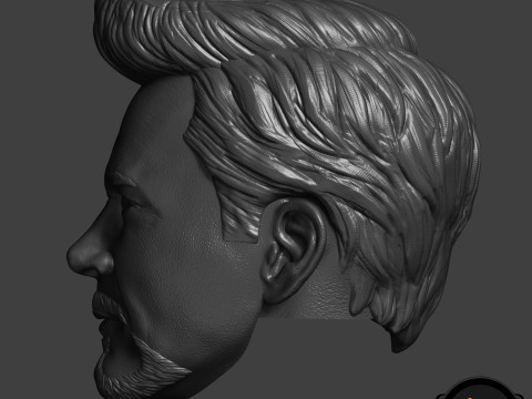 Tony Stark Iron Man 3D printable for action figures 3D 打印模型