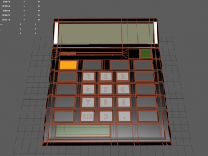 calculator 3D Model
