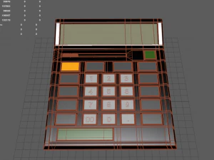 计算器 3D 模型