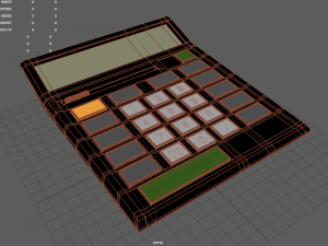 calculator 3D Model