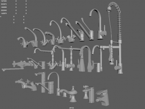 crane collection Modèle 3D