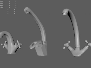 crane collection 3D Model