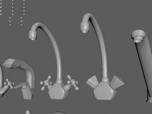 crane collection 3D-Modell