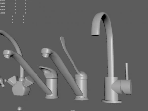 crane collection 3D Model