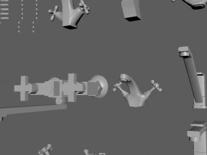 crane collection 3D Model