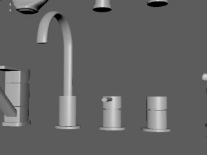 crane collection 3D Model