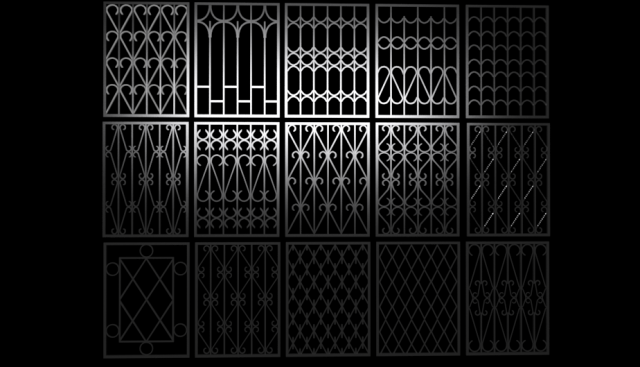 bars on the windows Model 3D .c4d .max .obj .3ds .fbx .stl .blend 