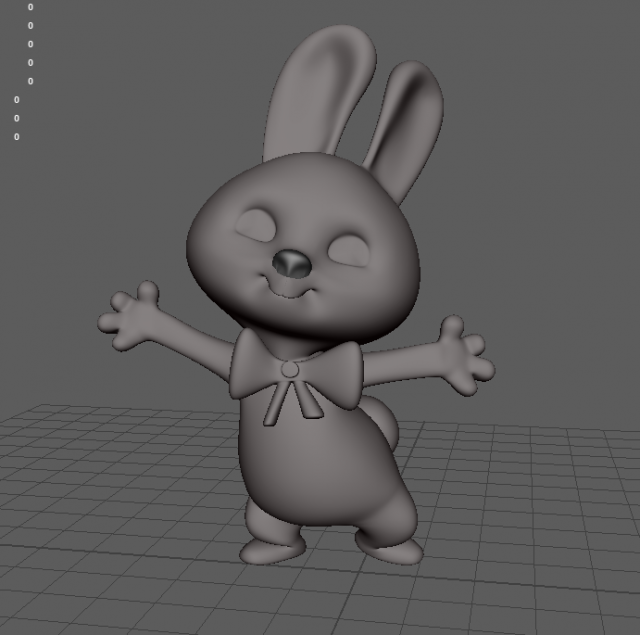 bunny Modèle 3D .c4d .max .obj .3ds .fbx .stl .blend 