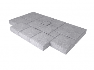 18 pieces of paving slabs for an exterior 3D 模型