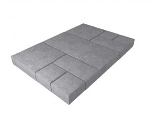 18 pieces of paving slabs for an exterior 3D 模型