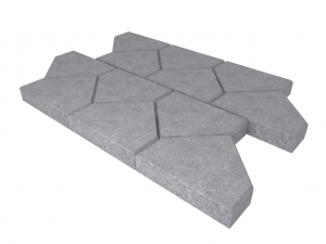 18 pieces of paving slabs for an exterior 3D 模型
