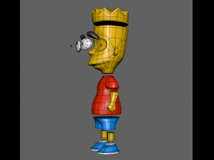 bart simpsons 3D Print Model