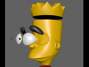 bart simpsons 3D Print Model