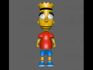 bart simpsons 3D Print Model