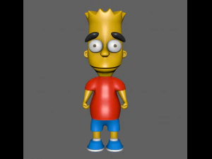 bart simpsons 3D Print Model
