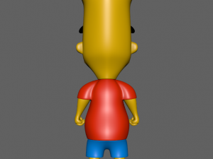 bart simpsons 3D Print Model