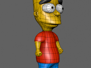 bart simpsons 3D Print Model