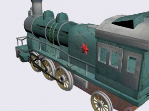 locomotive 3D-Modell