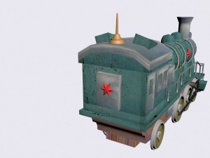 locomotive 3D-Modell