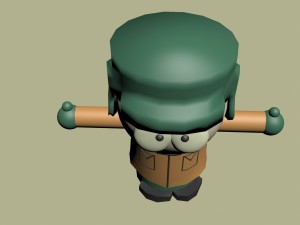 kyle Modelo 3D
