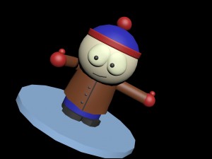 stan 3D-Modell