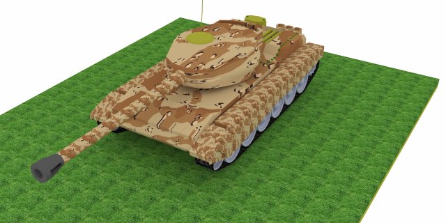 tank 3D-Modell .c4d .max .obj .3ds .fbx .stl .blend 
