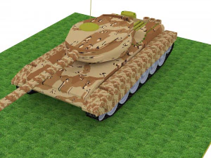 坦克 3D 模型