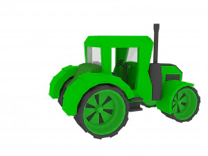 tractor 3D Model