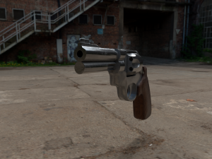 Revolver 45 acp 3D Model
