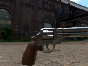 Revolver 45 acp 3D Model