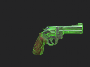 Revolver 45 acp 3D Model