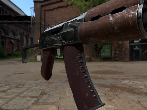 AKS-74U Modelo 3D