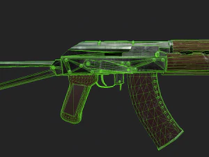 AKS-74U 3D Model