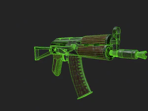 AKS-74U 3D Model