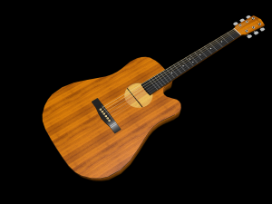 classic guitar 3D Model