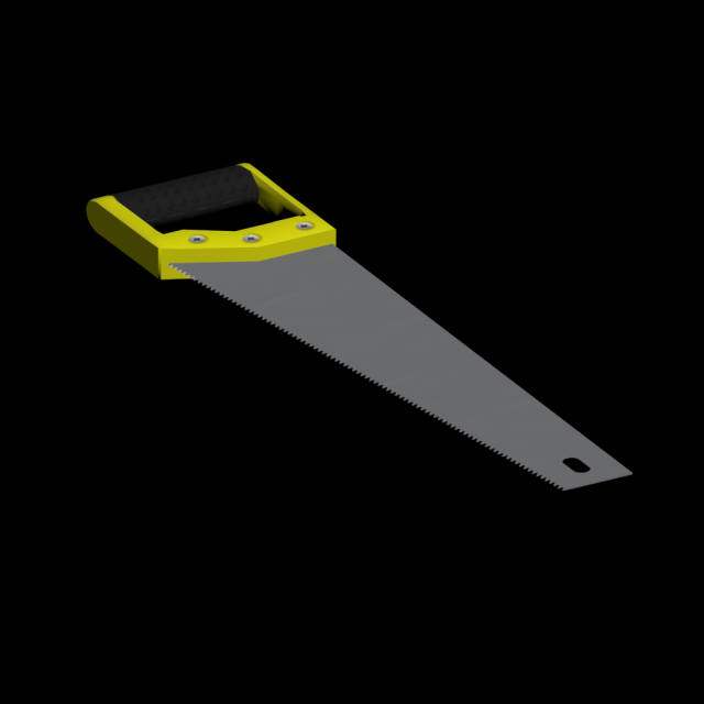 handsaw lp Modello 3D .c4d .max .obj .3ds .fbx .stl .blend