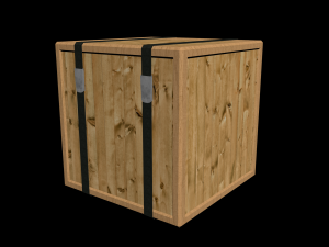 wood box 3D Model