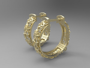 earrings 3D मॉडल